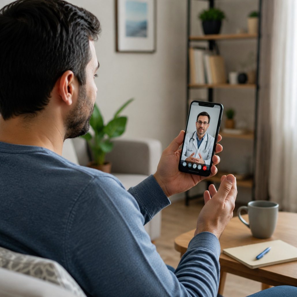 ویزیت آنلاین پزشک برای مشاوره سریع و غیرحضوری