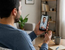 ویزیت آنلاین پزشک برای مشاوره سریع و غیرحضوری